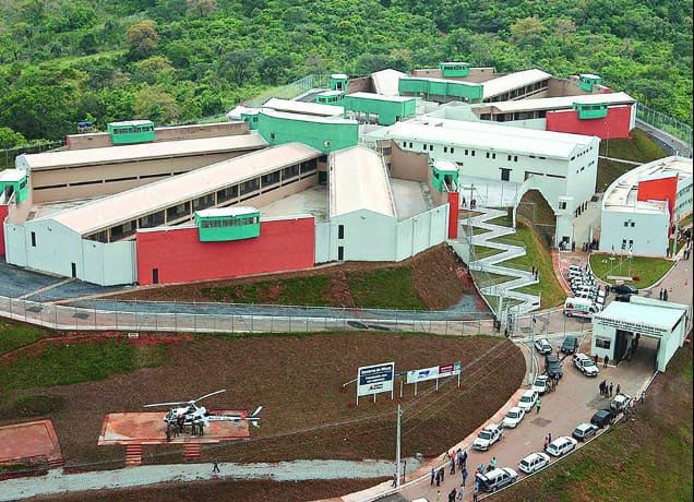 Visão aérea do presídio Inspetor José Martinho Drumond, em Ribeirão das Neves, na Região Metropolitana de BH, o qual recebe presos oriundos do CERESP Gameleira.