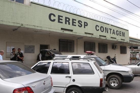 Fachada do CERESP Contagem, o qual recebe presos provisórios.